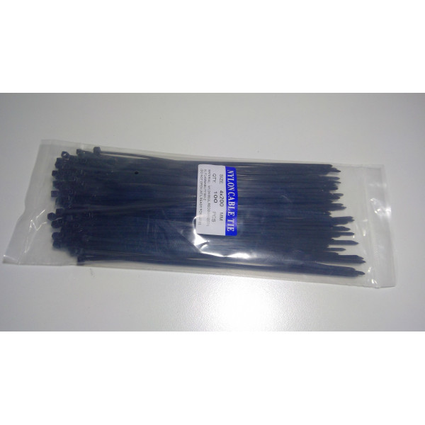 Cable Tie Nylon 4mmx200mm - 100 Pcs