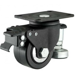 Castor Leveling Feet With Brake - Ø63.5 (2.5”)