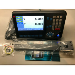 D80-2V: 2 Axis Digital Readout (LCD)