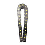 Drag Chain Carrier HTTL25 - 25x57x1000mm Long Fully Enclosed