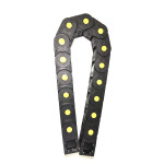 Drag Chain Carrier HTTL35 - 35x60x1000mm Long Fully Enclosed Drag Chain Carrier HTTL35 - 35x60x1000mm Long Fully Enclosed