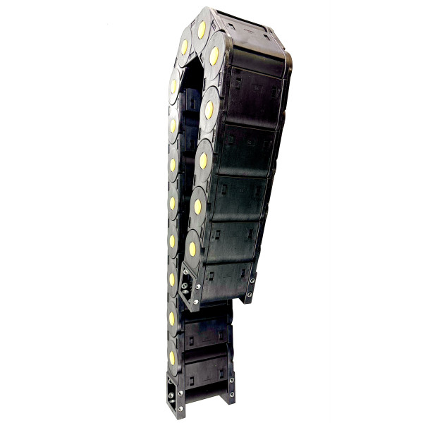 Drag Chain Carrier HTTL35 - 35x75x1000mm Long Fully Enclosed Drag Chain Carrier HTTL35 - 35x75x1000mm Long Fully Enclosed