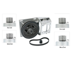Gear Box Reducer Mod 1.5 - Helical Gear T18  Ø14 Hole