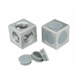 3-Way Cubic Connector 2020 - 4 PCS 3-Way Cubic Connector 2020 - 4 PCS