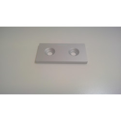 Aluminum End Cap Extrusion Profile - EU 2040