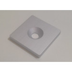 Aluminum End Cap Extrusion Profile - EU 4040