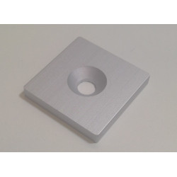 Aluminum End Cap Extrusion Profile - EU 4040
