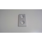 Aluminum End Cap Extrusion Profile - EU 4080