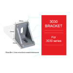 Bracket Gusset EU 2020 Aluminium Profile - 10 PCS