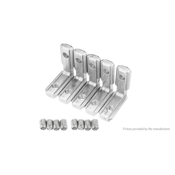 Inner L bracket Corner Joint Bracket for EU 2020 - 10Pcs