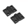 Nylon Hinge Alunimum Profile: 50x71mm - 10 Pcs