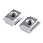 Square Nut 4040 M6 Aluminium Profile - 25 Pcs