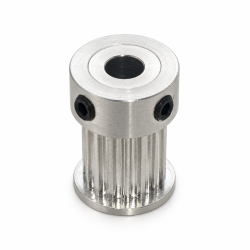 16T-15W-6.35B — 3M K-type Drive Pulley, 6.35mm Plain Bore