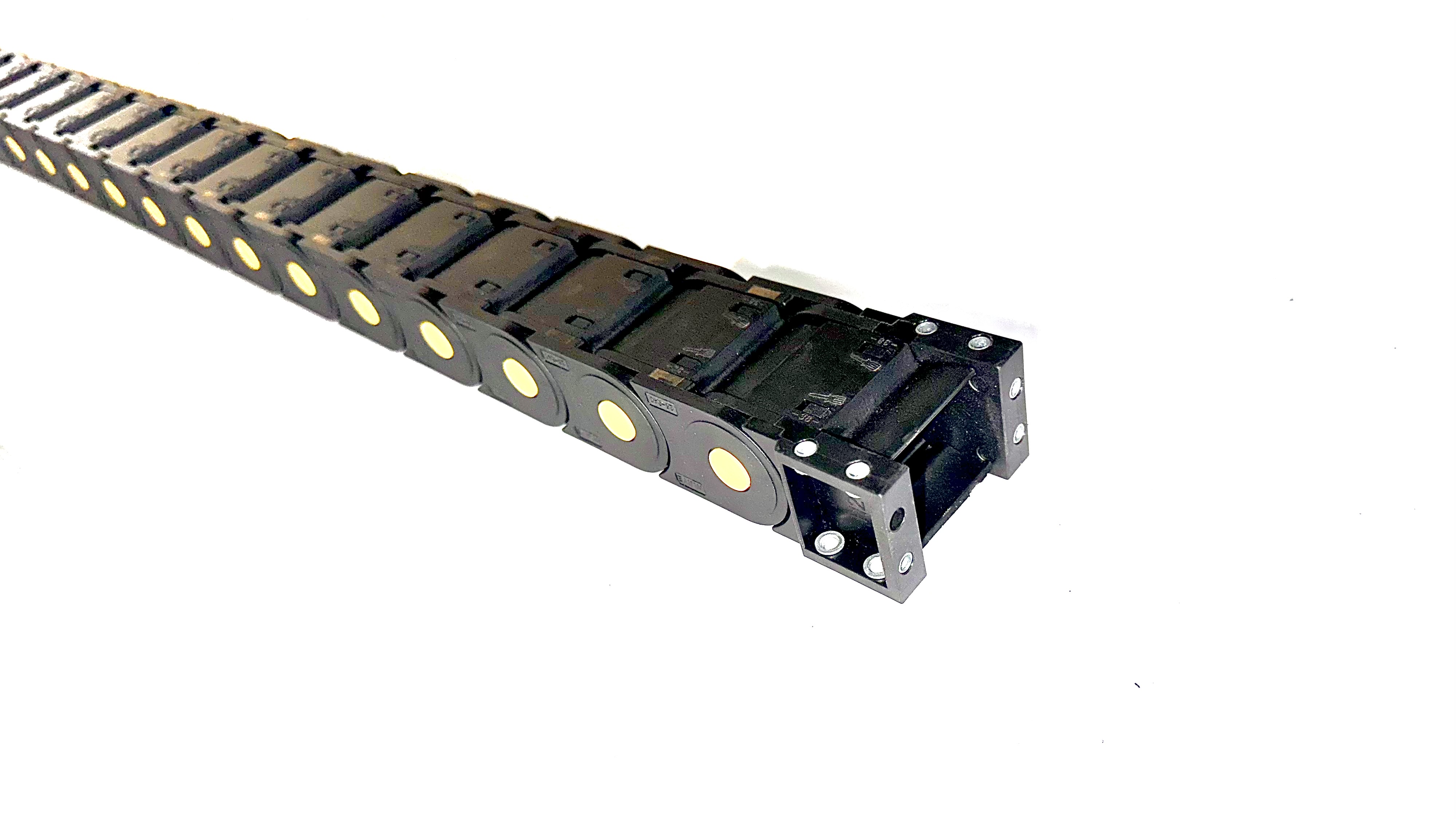 HTTL25 Cable Drag Chain - 25 x 38mm x 1000mm - Fully enclosed product image