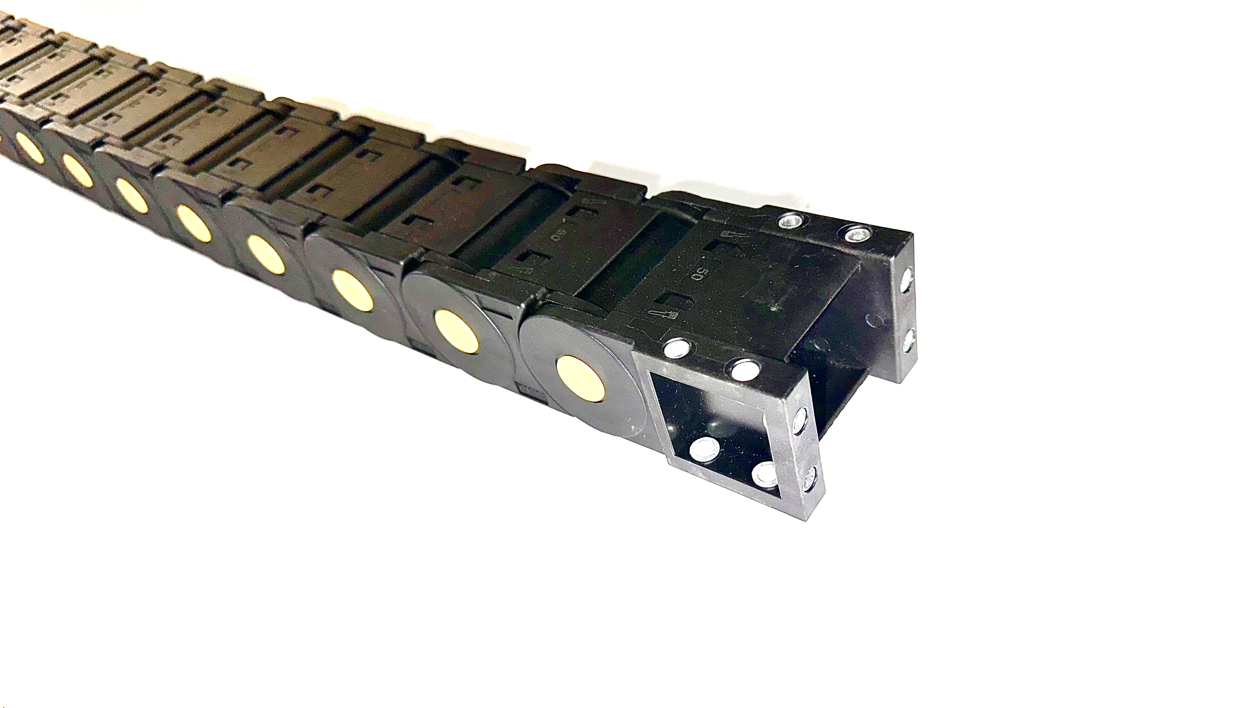 HTTL35 Cable Drag Chain - 35 x 60mm x 1000mm - Fully enclosed product image