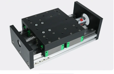 Compact ballscrew linear motion stage