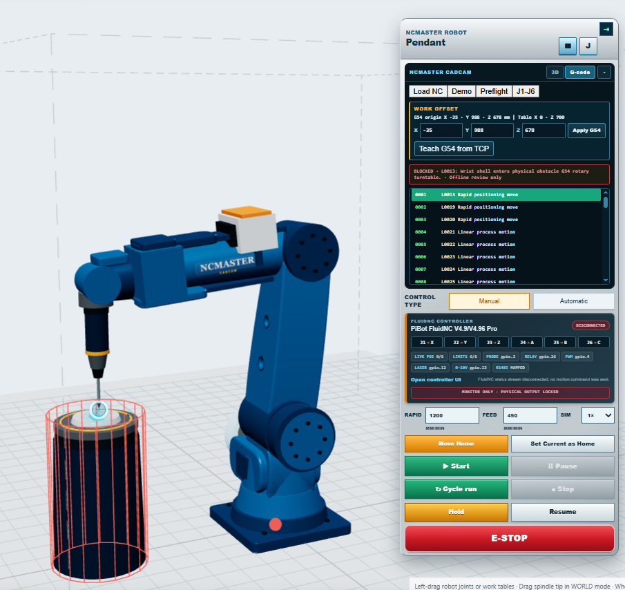 NCMASTER 3D robot assembling parts for AI automation
