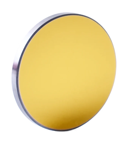 Gold-Plated Silicon CO2 Laser Reflective Mirror - 20mm x 3mm
